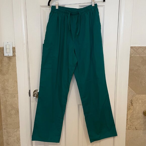 *Scrubs 2 Sets for $9.60* EUC Pandamed Unisex Scrubs Set Hunter Green - Picture 4 of 6